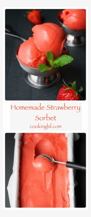 Strawberry Sorbet - Sorbet