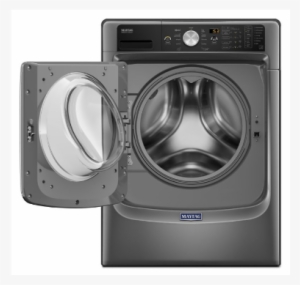 With My Laundry Room On The Second Floor Of My Home, - Maytag Mhw5500fw Front-loading Washer - 4.5 Cu Ft -