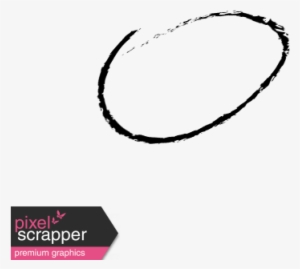 Circle Doodle Template - Digital Scrapbooking