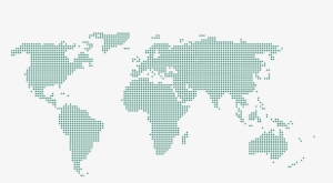 World Map Dotted Green - World Map Dotted Transparent