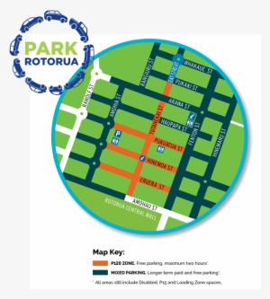 Rotorua's Central Business District Provides A Mix - Rotorua