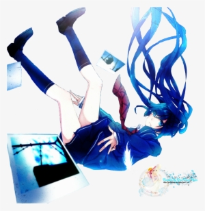 Render Anime Girl Falling By Yue Tr By Yuetearsrain - Anime Girl Falling Render