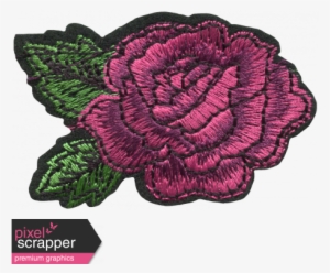 Go West Elements Rose Patch Pink - Digital Scrapbooking