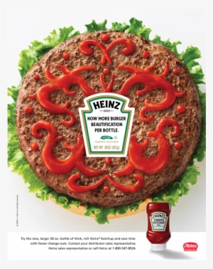 Heinz Ketchup Ads - Heinz Yellow Mustard - 12.75 Oz Bottle