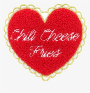 Chili Cheese Fries Patch - Heart