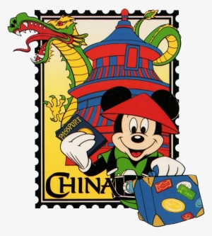 International Mickey Mouse Clipart - Mickey Mouse In China Clipart