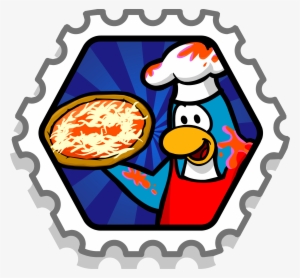 Pizza Chef Stamp - Club Penguin Epic Cannon Stamp
