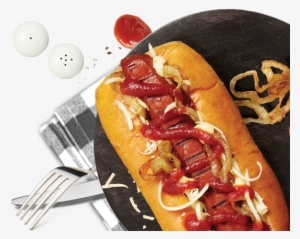 Ingredients - Chicago-style Hot Dog