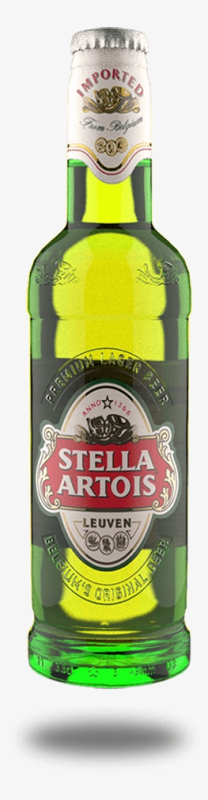 Stella Artois Front Label - Beer Bottle