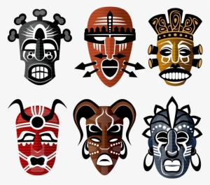 Mushroom Trip - Tribal Masks