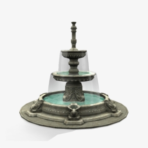 Fountain Png Free Download - 3d Max Fountain Block