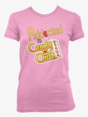 Addicted To Candy Crush Pink1 - Womens 60th Birthday Shirts