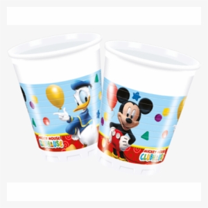 Play Full Micky Party Plastic Cups - 8 Disney Mickey Mouse Clubhouse Party Plastic Cups