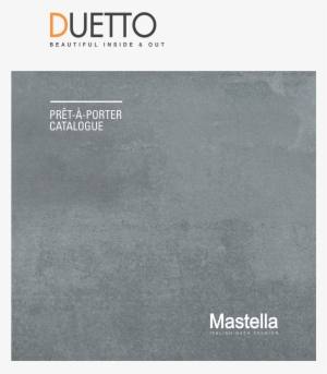Mastella Duetto Collection Catalogue 2018 Equipbath2018 - Concrete