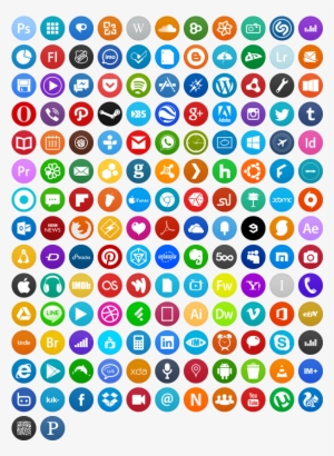 Circle Icon Pack By Martin - Icon