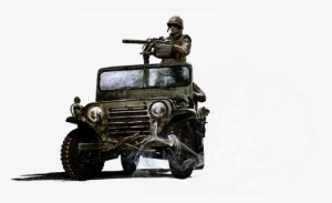 Military Jeep Png Image - Battlefield Bad Company 2 Vietnam Jeep