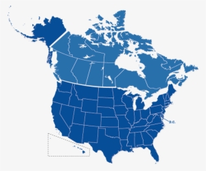 America Political Map - Canada Us Map Png