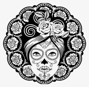 Sugar Skull Coloring Book: Da De Los Muertos