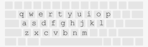 This Free Icons Png Design Of Keyboard Layout With