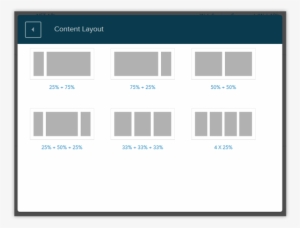 Choice Of Content Layouts - Dotnetnuke