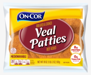 veal patties - on-cor southern style gravy with breaded beef patties