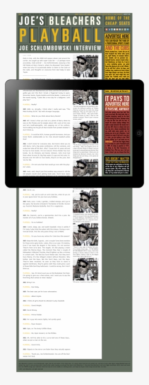 Joe's Bleachers - Paper