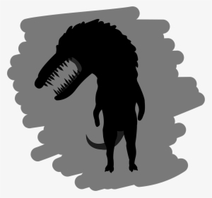 This Is The Silhouette Of My Final Monster Design, - Portable Network Graphics
