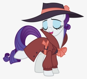 Absurd Res, Artist - My Little Pony Rarity Detective Clothes