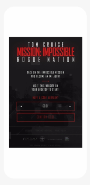 Mission - Impossible - Rogue Nation - Led-backlit Lcd Display