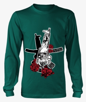 Guns & Roses Long Sleeve - Life Is Better With A Chihuahua