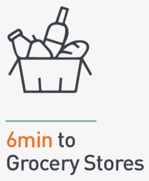 Icon 6min To Grocery Stores - Grocery Store