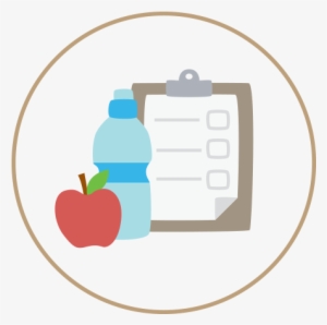 Diet And Lifestyle Check Plus Icon