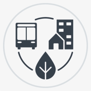 Urban Integration - Transit Oriented Development Icon