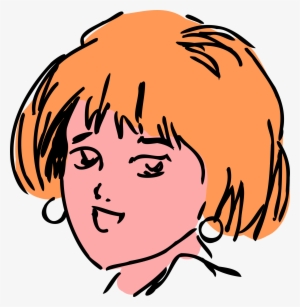 This Free Icons Png Design Of Girl From 1980s