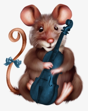 Mouse Playing Violin