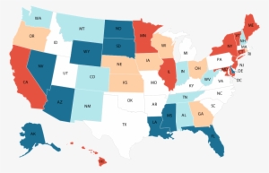 Us Map, The Kiplinger Tax Map Guide To State Income - If Roe V Wade Is Overturned Which States