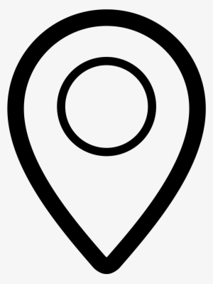 Open - Location White Vector Png