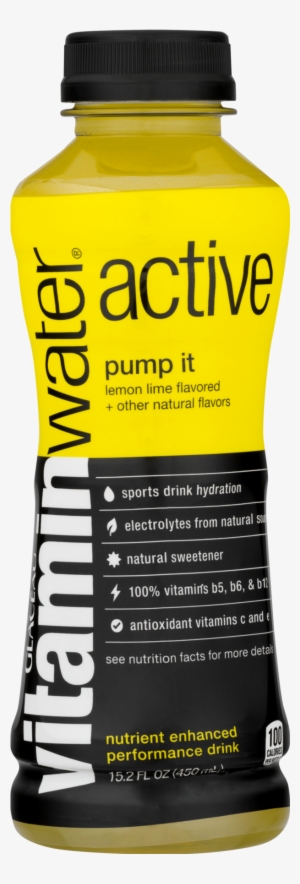 Vitaminwater Active Lemon Lime Drink - 15.2 Fl Oz Bottle