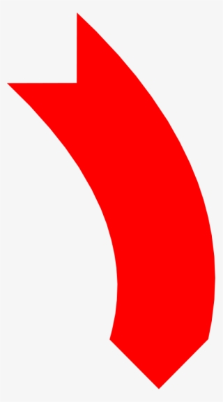 Arrow Down Red Clip Art - Mũi Tên Đỏ