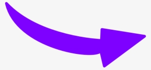 Purple Curvy Arrow Clip Art At Clker - Curved Arrow Purple Png