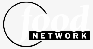 Food Network Logo Black And White - Line Art