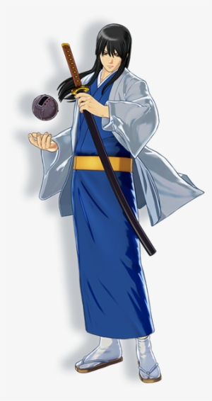 Katsura Has His Basic Swordsmanship Down, But He's - Gin Tama