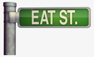 Eat Street, A Show On Food Network Canada,will Be In - Street Sign