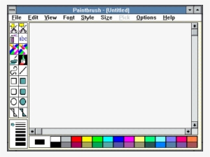 Lovely Ms Paint Transparent Background Windows 7 Рамка - Windows 95 Paint Png