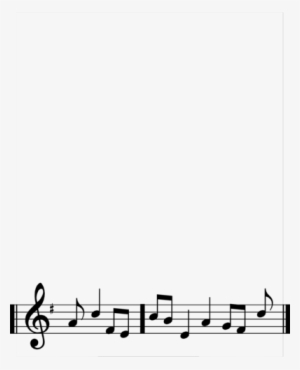 Music - Music Note Borders Clip Art