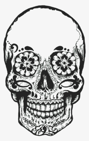 Gallery For > Tumblr Transparent Skull - Skull Tattoo Transparent Background