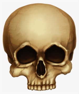Brown Skull Small