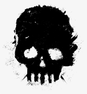 4 Grunge Skull - Guirlande Halloween A Fabriquer