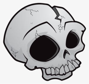 Halloween Skull Vector Free Transparent Image - Skull Cartoon Drawing