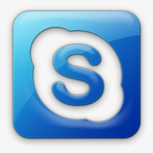 Small Skype Icon - Square Skype Icon Png